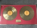 Elvis Presley Aloha From Hawaii Via Satellite Gold Discs 12”RCA Victor. Display