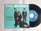 BEATLES SHE LOVES YOU QMSP 16347 LIGHT BLUE LABEL RAREST AZZURRA ITALY ITALIAN