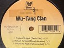Wu-Tang Clan Protect Ya Neck Vinyl Single 1992 Wu Tang Productions PR234