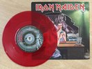 Iron Maiden Twilight Zone Wrathchild Double A Side Red Vinyl 7” Single