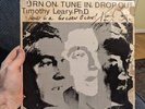 TURN ON TUNE IN DROP OUT Timothy Leary Vinyl Speaks LSD '66 Monaural 1027 SIGNED