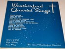 The Weatherford Quartet Sings With Glen Armond Gospel Music Album Lp 22W