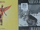 NIRVANA In Utero LP + Bleach LP Vinyl Sealed Kurt Cobain