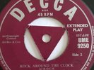 Bill Haley, UK Export, Rock Around The Clock EP,EX/VG+,Decca,1956,Rock n Roll