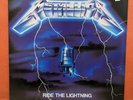 METALLICA - RIDE THE LIGHTNING LP 1984 ELEKTRA 9 60396-1 SPECIALITY PRESSING