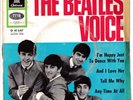 THE BEATLES' VOICE-RARE ORIGINAL GERMAN UNIQUE 7