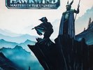 HAWKWIND - MASTERS OF THE UNIVERSE LP SIGNED + STACIA POSTCARD UAG 1977