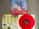 SIGNED Keanu Reeves Dogstar - Somewhere Between Palm Trees Watermelon Red Vinyl