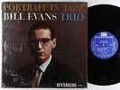 Bill Evans Trio - Portrait In Jazz LP - Riverside - RLP 12-315 Mono DG Shrink