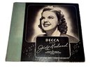 78 RPM Records Judy Garland Souvenir Album 1940   Complete W/ Booklet RARE DECCA