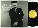 Hampton Hawes - This Is Hampton Hawes Vol. 2 The Trio LP - Contemporary VG+