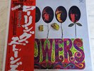 Rolling Stones Flowers LAX-1010 vinyl LP Japan OBI INSERT NM/NM Re Stereo
