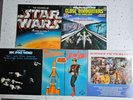5 x 70'S Sci-fi LP Vinyl LP Records DR WHO STAR WARS THUNDERBIRDS STAR TREK -B14