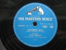 ELVIS PRESLEY 78 RPM HEARTBREAK HOTEL / I WAS THE ONE MAR 1956 UK HMV POP 182 V2