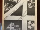 4th Wall Theatre Co UK 80s RARE ORIG PUNK FANZINE Au Pairs Crass Poison Girls