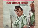 Gene Vincent Rock   And The Blue Caps Roll - 7’ Vinyl 45 Rpm France Original