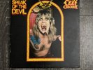 Ozzy Osbourne Speak Of The Devil OG US 1982 Vinyl LP Record Black Sabbath