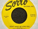 Northern Soul 45 THE HUNS' REVIEW Danger Zone / Don't Make Me Love You on SORRO