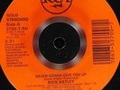 RICK ASTLEY Never Gonna Give You Up / She Wants To Dance RCA 3700-7-RH EX 45rpm