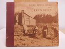 Lead Belly blues of 4 x 78s book Negro Sinful Songs on Musicraft