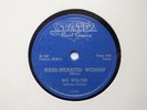 WALTER HORTON as BIG WALTER-Hard hearted woman/Back home..- STATES 145-BLUES 78