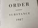 NEW ORDER - Substance - Double Vinyl LP + Inners