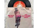 Queen Fat Bottomed Girls / Bicycle Race 45 Rock 1978 Elektra 45541 + Pic Sleeve