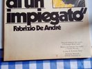 Disco FABRIZIO DE ANDRE' storia di un impiegato originale 1973