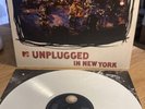 NIRVANA MTV UNPLUGGED 1994 RARE WHITE N/M VINYL LP GRUNGE ALTERNATIVE ROCK