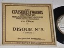 Jacqueline Bonneau Piano RECITAL Vol.5 Ducretet Thomson 45 RPM 190 C 011 NM