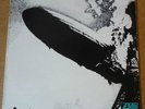 Led Zeppelin LP TURQUOISE Letters First pressing vinyl 1969 Original VG /NM