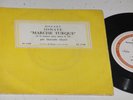 Marcelle Meyer Mozart Sonata Marche Turque 45 RPM Les Discophiles 17.008 EX+