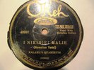 1927 KALAMA's Quartet HAWAIIAN Yodel Medley of Hulas Nikiniki Malie OKEH 40957