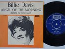 BILLIE DAVIS Angel Of The Morning RARE Denmark 45 Chip Taylor danish GIRL HEAR