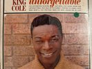 NAT KING COLE – UNFORGETTABLE - VINYL LP BLACK - NEW -TORN SHRINK - OLD STOCK A2