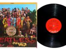 THE BEATLES - Sgt Pepper's Lonely Hearts Club Band LP Viny Orange Label EX