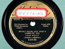 BLUES -- Lead Belly : Becky Deem / Pig Meat - Melotone 6-04-55 - 78 (V++) HEAR