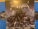 Death Angel The Dream Calls For Blood 2 LP Blue Vinyl Poster Gatefold Thrash EX