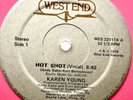 WBMX CLASSIC OF HOT SHOT BY KAREN YOUNG PINK VINYL  ORIGINAL PRESSING .FREE SHIP