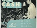 JOHNNY CASH Sings Hank Williams Sun 111 Picture Sleeve 4 Song EP 7
