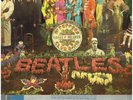 THE BEATLES SGT PEPPER 1967 VINYL ALBUM SILVER & BLACK LABEL WITH INSERTS