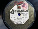 JAY C. FLIPPEN & HIS GANG ’SADIE GREEN/ BABY FACE’ PATHE ACTUELLE 78 HOT BACKING