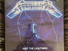 Metallica “Ride The Lightning” SEALED 1984 ELEKTRA REISSUE