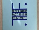 New Order - Movement - 1981 UK - Vinyl LP - Factory Records