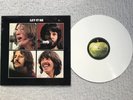 The Beatles Let It Be White Vinyl Record Album LP UK 1978 Apple PCS 7096