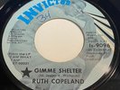 Ruth Copeland - Gimme Shelter / No Commitment 45 - Invictus Is-9096 - Funk Rock