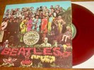 BEATLES Sgt. Pepper's Lonely Hearts Club Band japan RED colored vinyl LP Apple