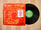 A Very Special Christmas KEITH HARING A&M SP 3911 emboss. SHRINK+Hype Sticker NM