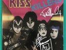 KISS Killers German Release Pink Vinyl Signed By Ace & Paul On Cover