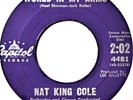 Nat King Cole The World in My Arms / If I Knew Original Purple Label 45 7